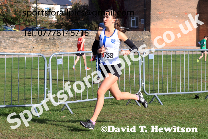 Womens Under-18s 2026 Northern Cross Country Relays, Graves Park, Sheffield. Photo: David T. Hewitson/Sports for All Pics